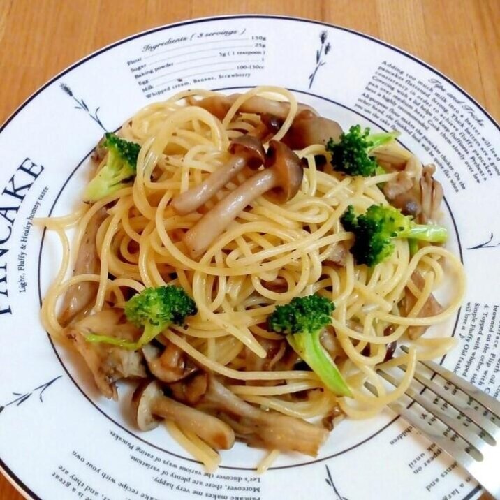 ♪和風パスタ♡ブロッコリーときのこのスパゲティ♪